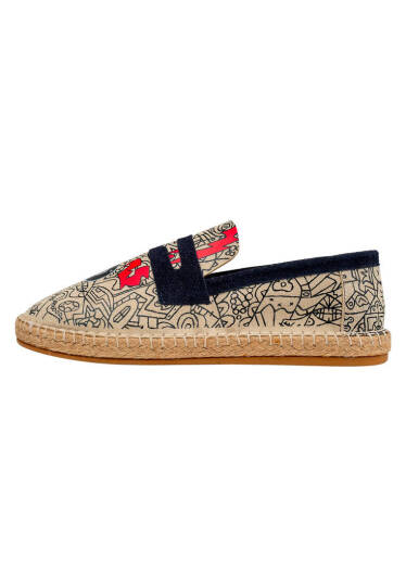 Erkek Vegan Gri Espadril - Street Music Tasarım - 3