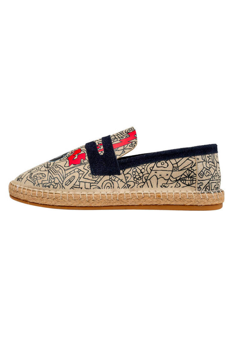 Erkek Vegan Gri Espadril - Street Music Tasarım - 3