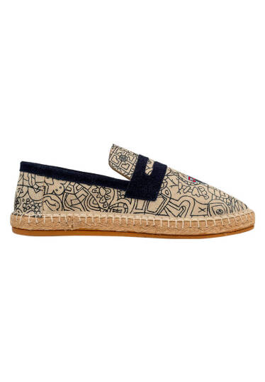 Erkek Vegan Gri Espadril - Street Music Tasarım - 4