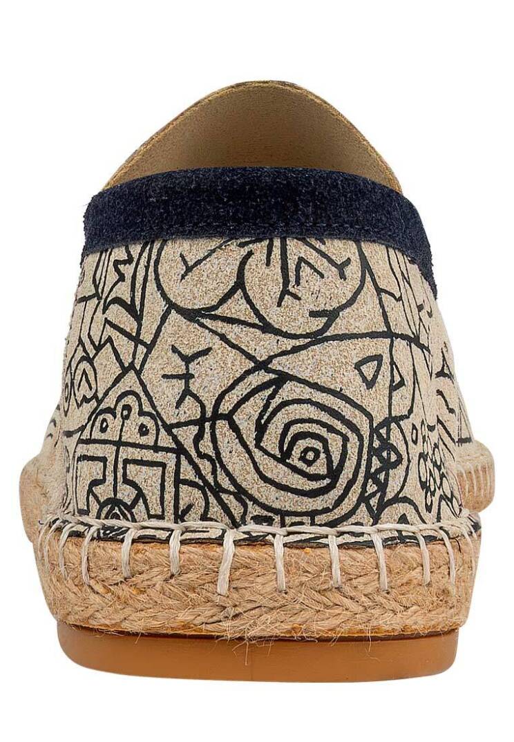 Erkek Vegan Gri Espadril - Street Music Tasarım - 5