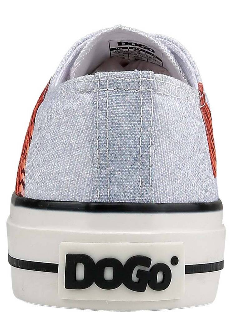 Erkek Vegan Gri Sneakers - Uptown Tigers Tasarım - 5