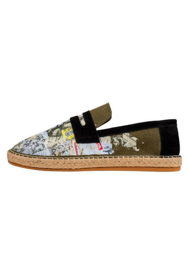 Erkek Vegan Yeşil Espadril - Apollo Tasarım - 3