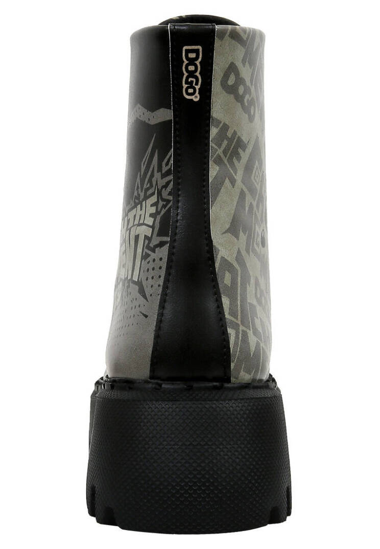 Kadın Vegan Deri Siyah Uzun Bot - Catch the Moment Tasarım - 7