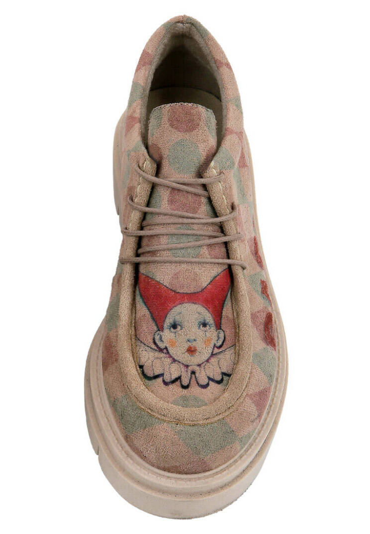 Kadın Vegan Krem Loafer - Carnival Tasarım - 5