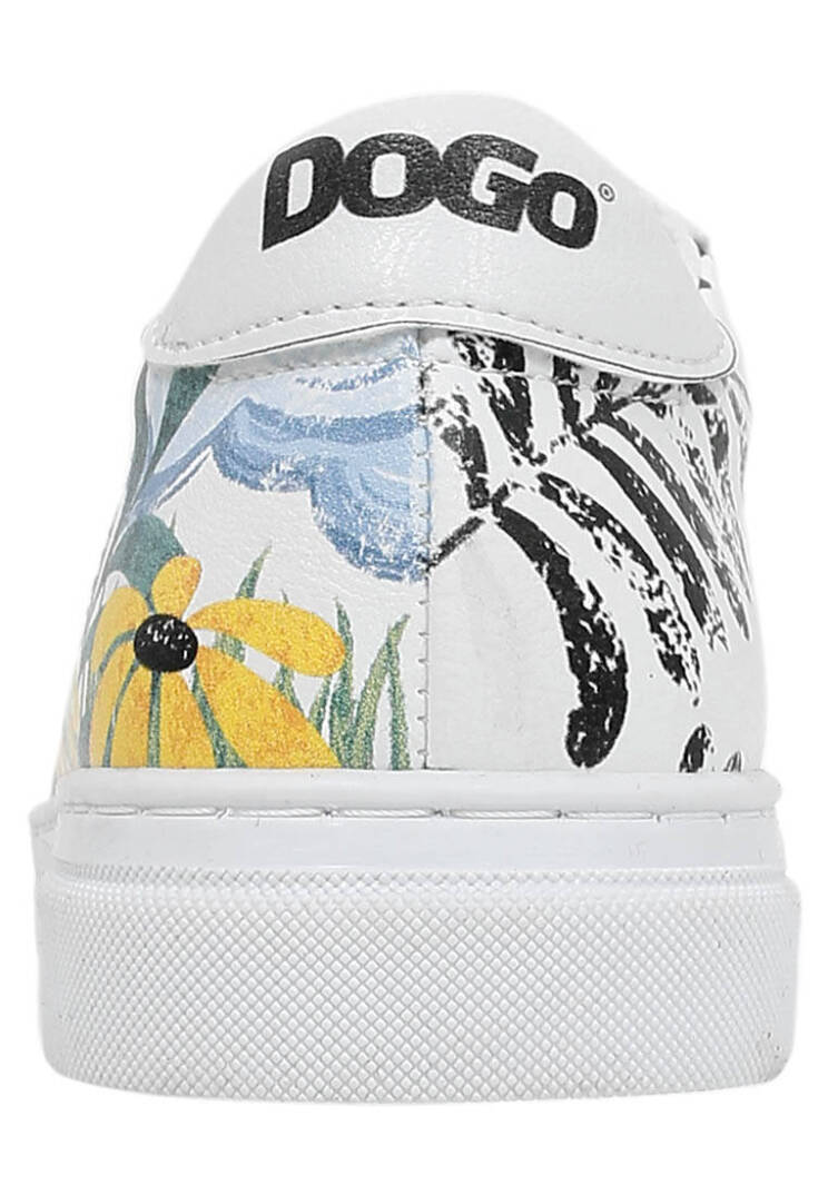 Kids Vegan Leather White Casual Sneakers - Oh The Bliss - 8