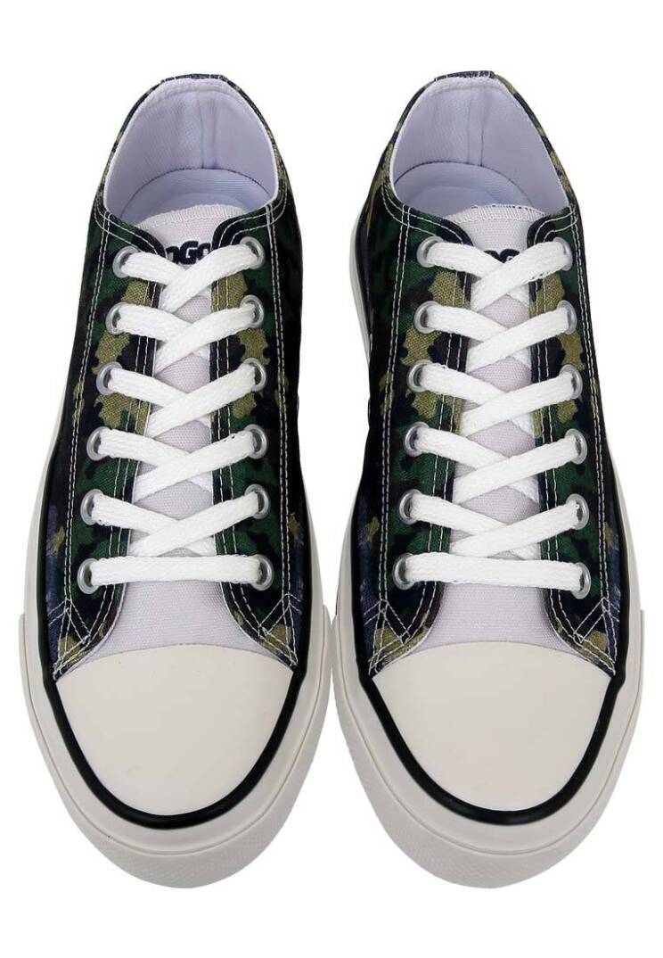 Men Vegan Grey Sneakers - Star Eagle - 2