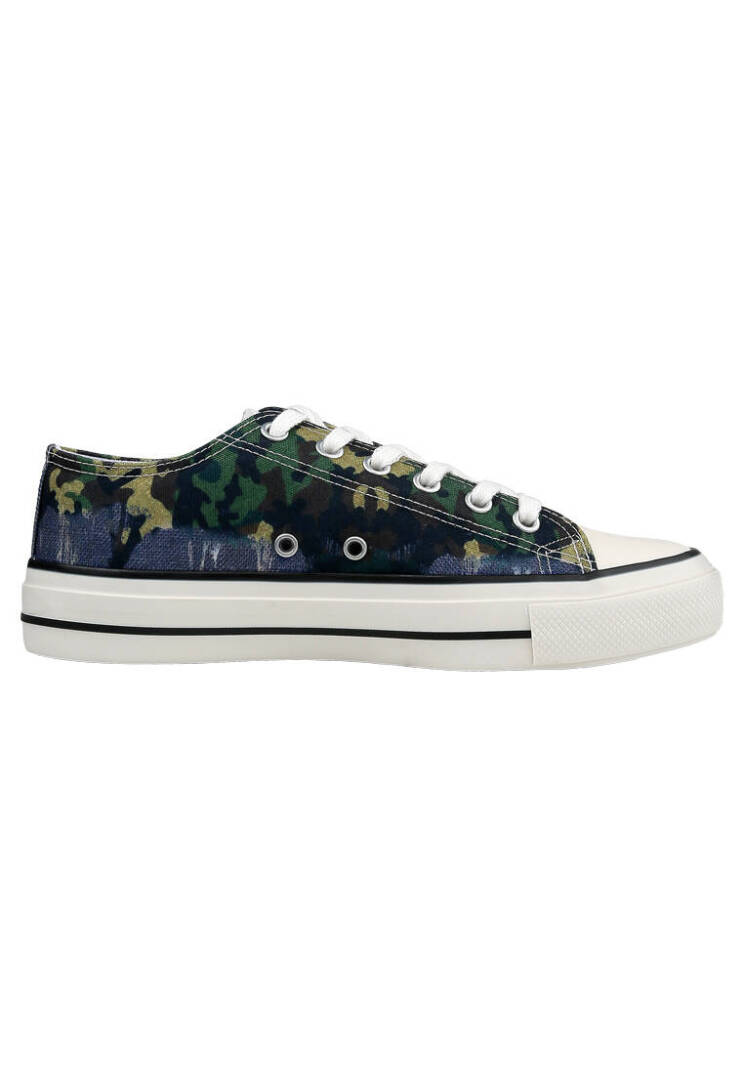 Men Vegan Grey Sneakers - Star Eagle - 3