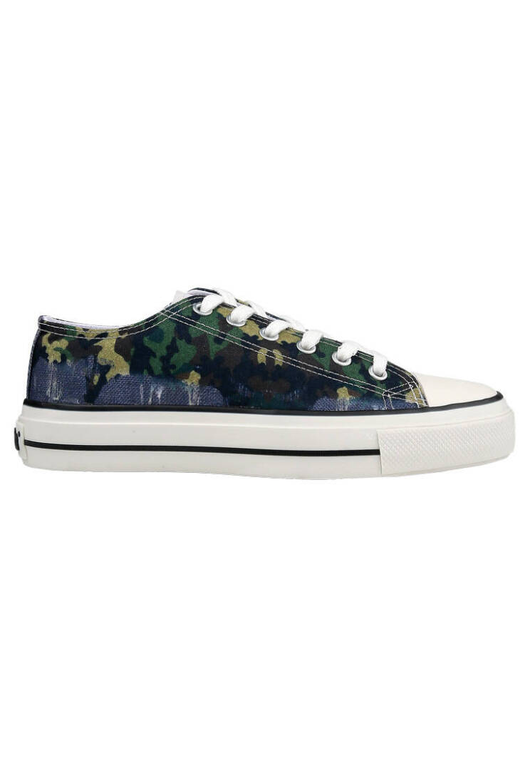 Men Vegan Grey Sneakers - Star Eagle - 6