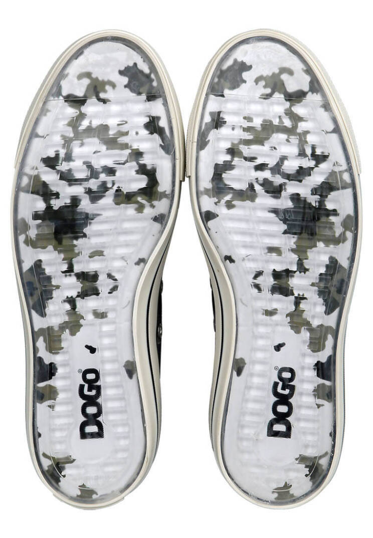 Men Vegan Grey Sneakers - Star Eagle - 8