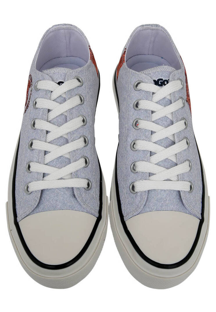 Men Vegan Grey Sneakers - Uptown Tigers - 4