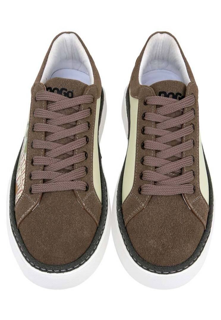 Men Vegan Leather Multicolor Sneakers - Rules System - 4