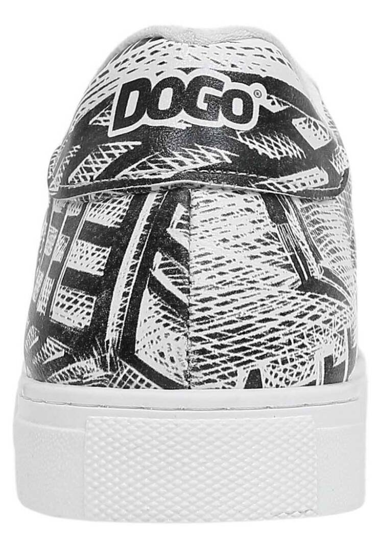 Men Vegan Leather White Casual Sneakers - No Limits - 8
