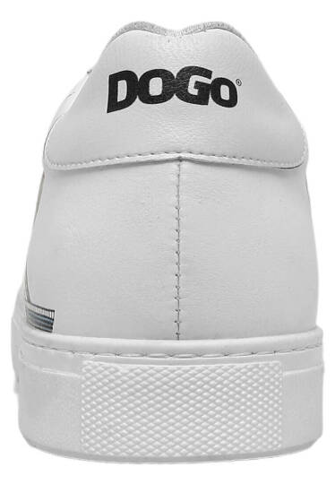 Men Vegan Leather White Sneakers - Its the Time for London - 8