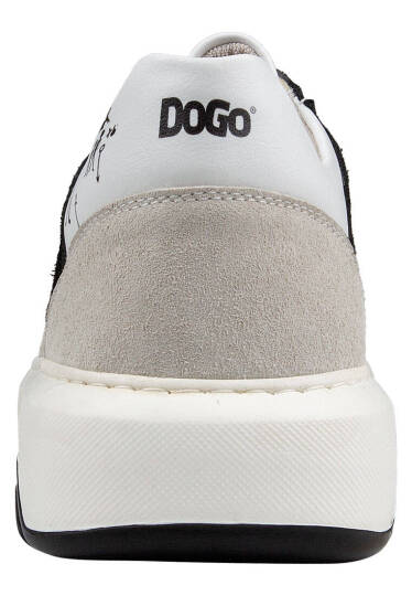 Men Vegan Leather White Sneakers - Lost Dream - 5