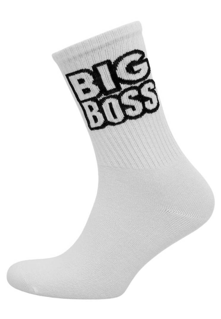 Носки Унисекс из Веганских Материалов Белые - Big Boss - 2