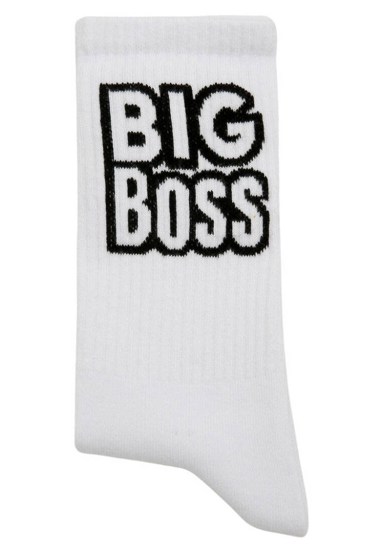 Носки Унисекс из Веганских Материалов Белые - Big Boss - 3
