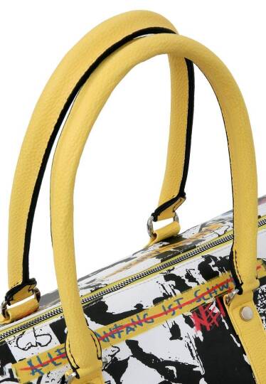 Unisex Vegan Leather Multicolor Travel Bag - Achso - 6