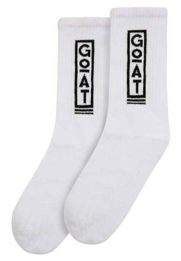 Unisex Vegan White Socks - Goat