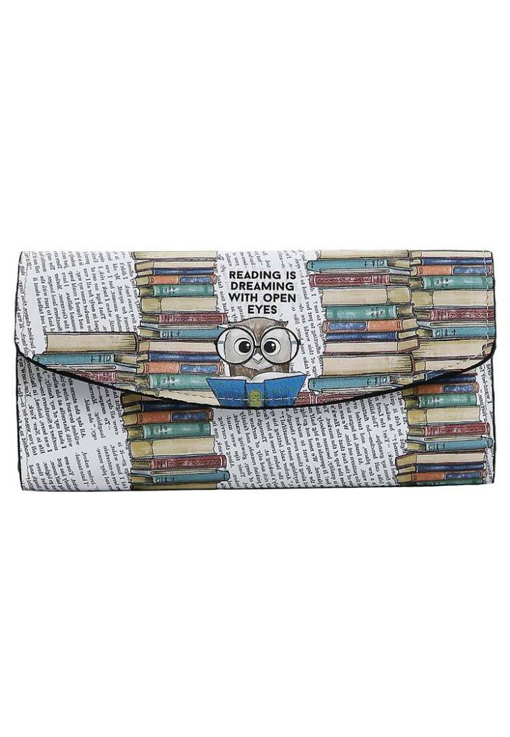 Women Beige Wallet - The Wise Owl - 1