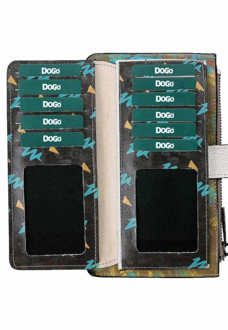 Women Black Wallet - Dynamic Spirit - 2