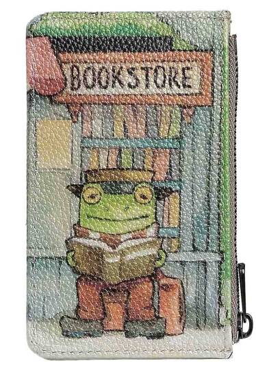 Women Multicolor Wallet - Bookstore Frog