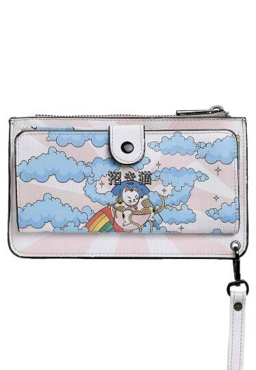 Women Multicolor Wallet - The Lucky Cat