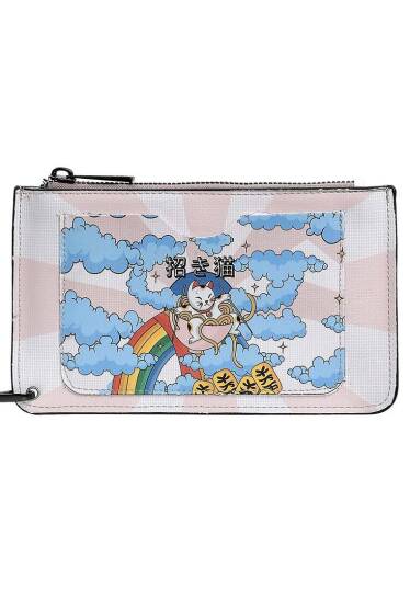 Women Multicolor Wallet - The Lucky Cat - 3