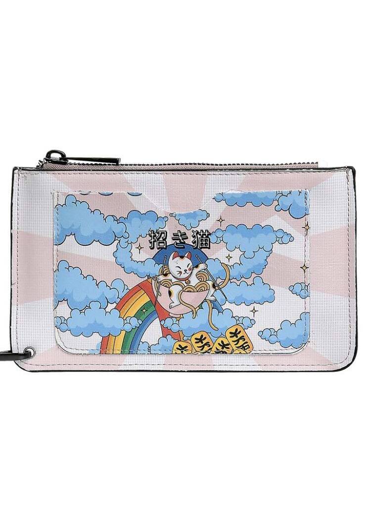 Women Multicolor Wallet - The Lucky Cat - 3