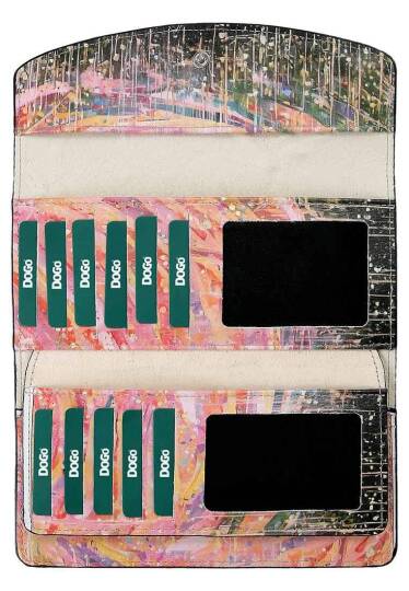Women Pink Wallet - Party Cat - 3