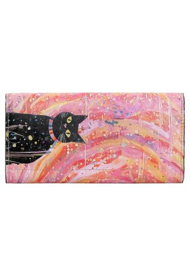 Women Pink Wallet - Party Cat - 4