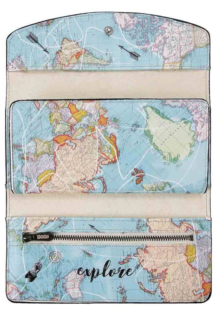 Women Turquoise Wallet - Explore - 2
