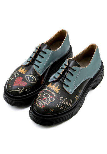 Women Vegan Leather Black Casual Shoes - Radiant Child