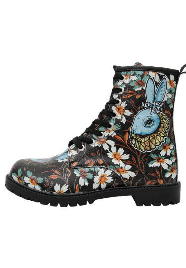 Women Vegan Leather Black Tall Boots - Are You Lost - 4