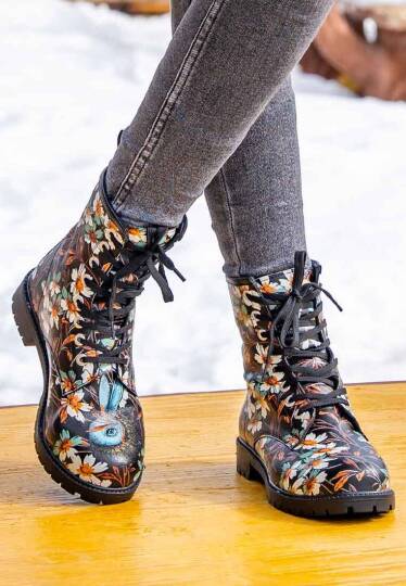 Women Vegan Leather Black Tall Boots - Are You Lost - 8
