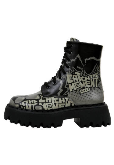 Women Vegan Leather Black Tall Boots - Catch the Moment