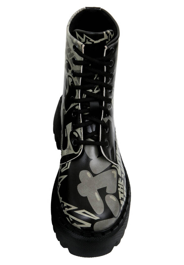 Women Vegan Leather Black Tall Boots - Catch the Moment - 6