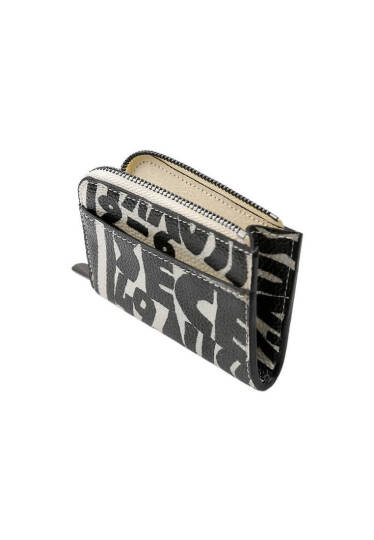 Women Vegan Leather Black Wallet - Supper - 3