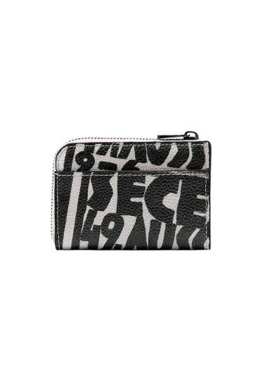 Women Vegan Leather Black Wallet - Supper - 4