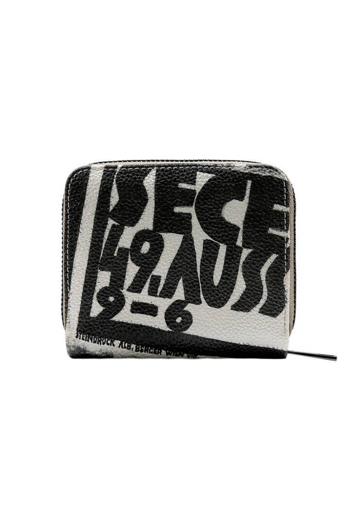 Women Vegan Leather Black Wallet - Supper - 3