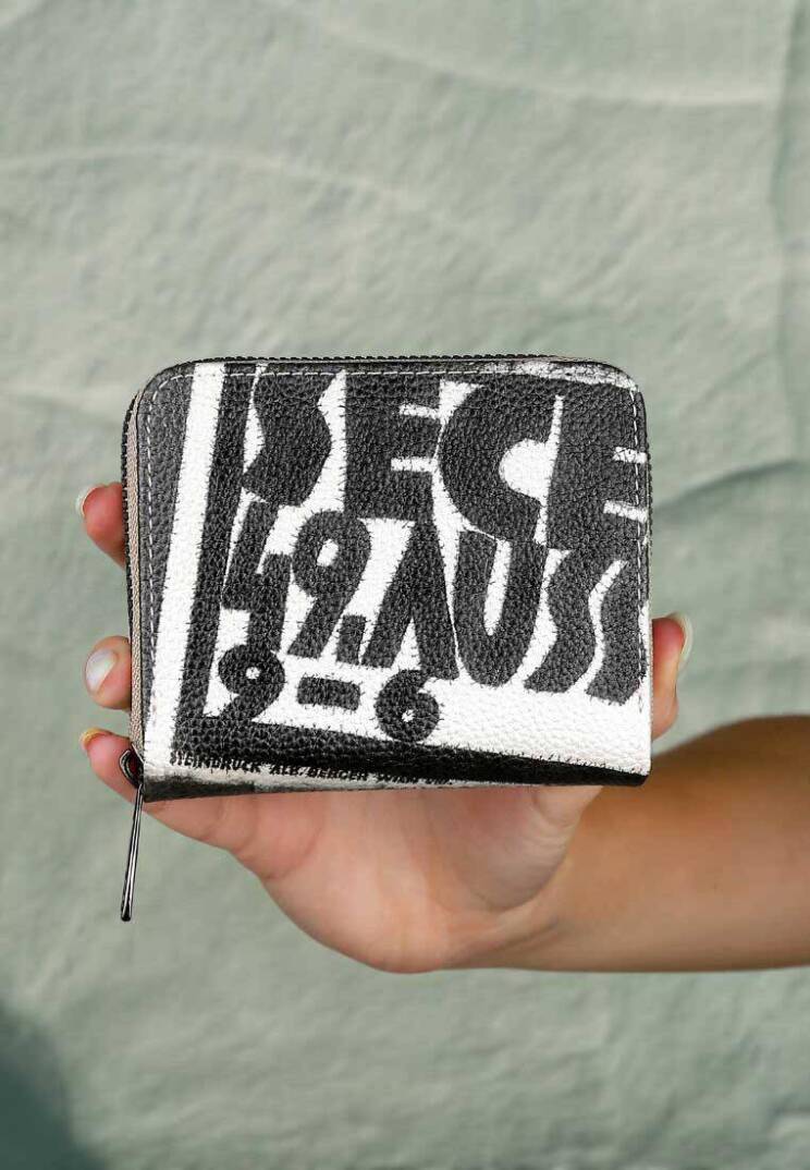 Women Vegan Leather Black Wallet - Supper - 5