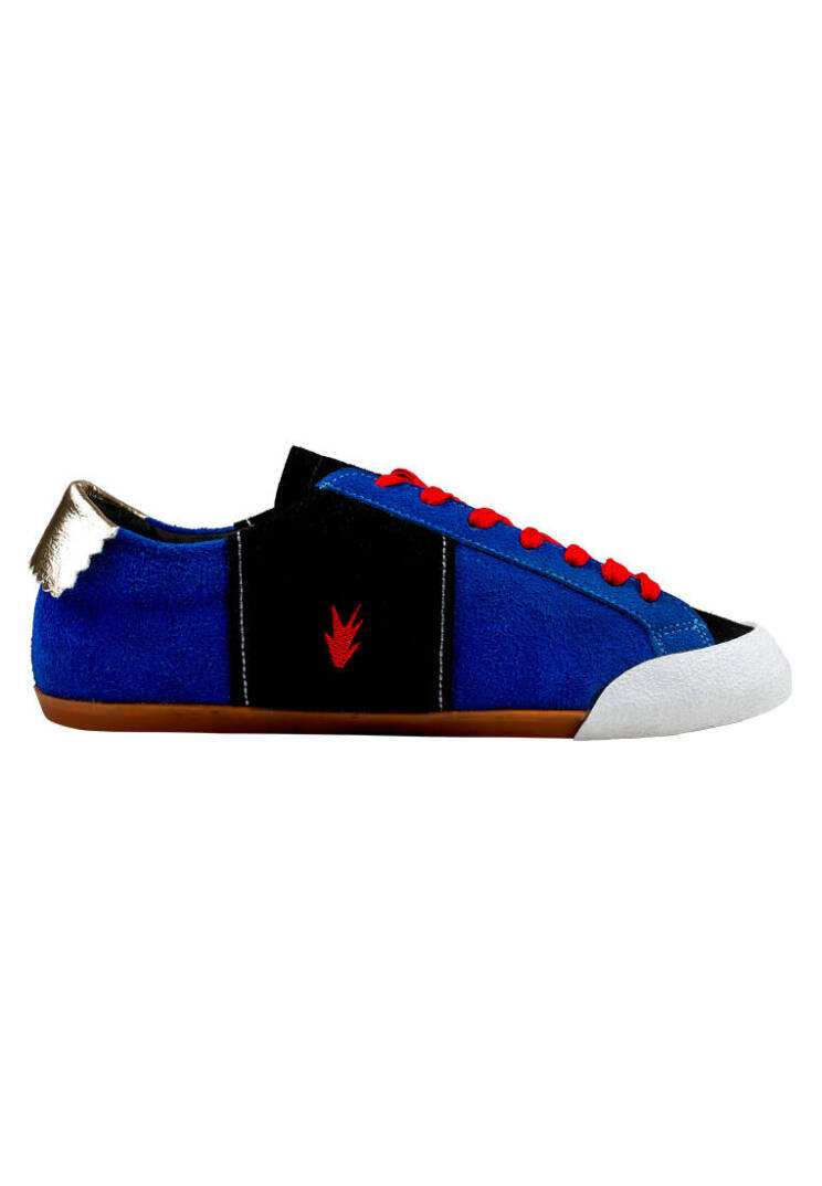 Women Vegan Leather Blue Sneakers - Matisse - 5