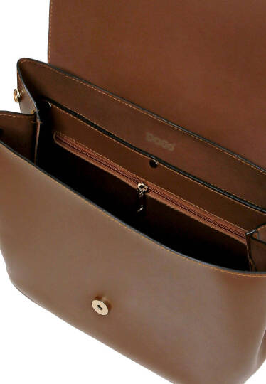 Women Vegan Leather Brown Handbag - Explore - 7