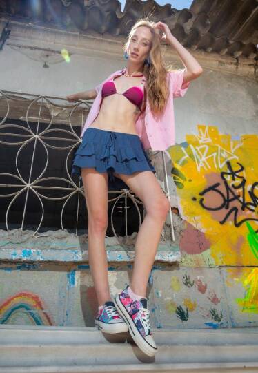 Women Vegan Leather Multicolor Sneakers - Lollipop Riot - 3