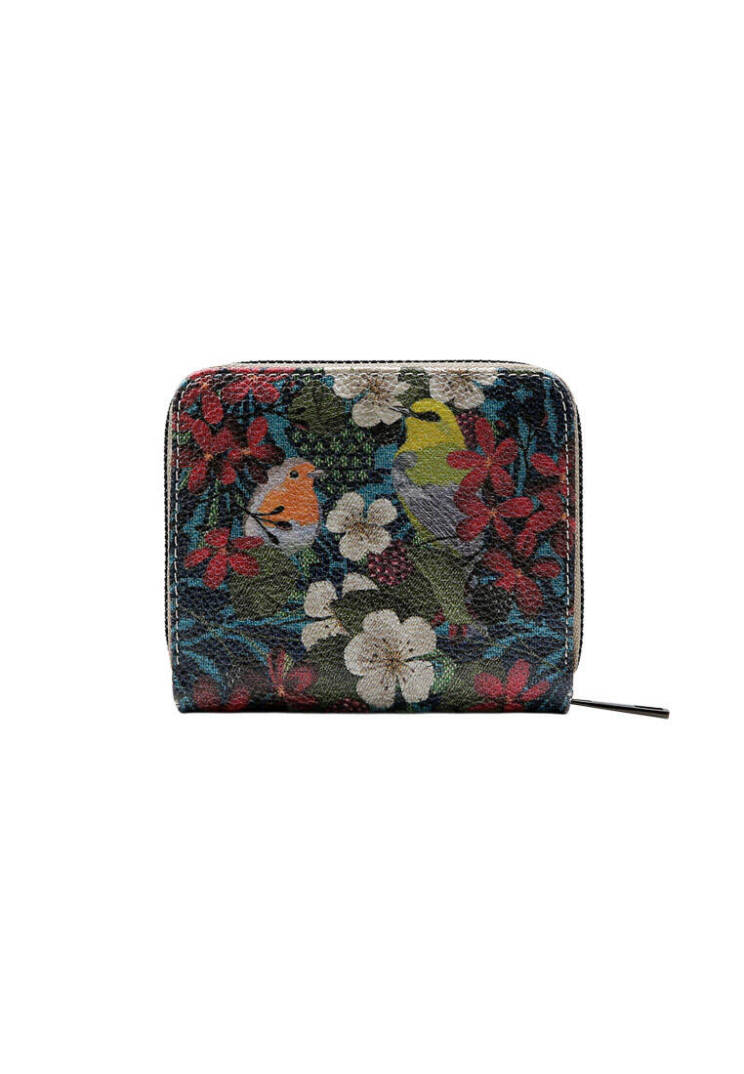 Women Vegan Leather Multicolor Wallet - Fly Anywhere - 4
