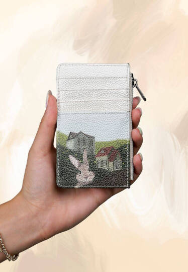 Women Vegan Leather Multicolor Wallet - Going on an Adventure - 4
