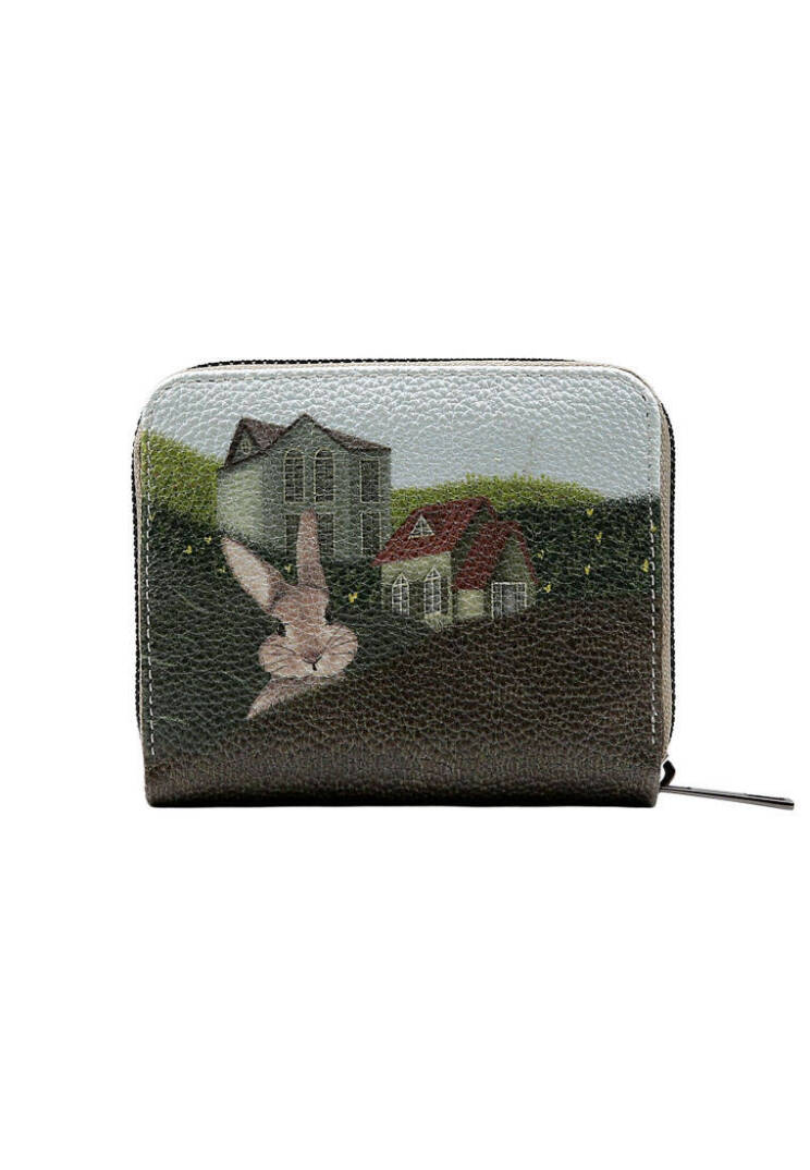 Women Vegan Leather Multicolor Wallet - Going on an Adventure - 1