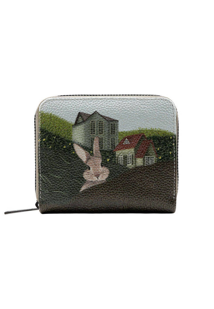 Women Vegan Leather Multicolor Wallet - Going on an Adventure - 4
