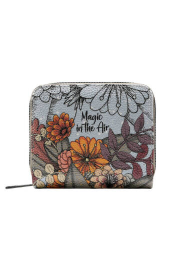 Women Vegan Leather Multicolor Wallet - Magic in the Air - 4