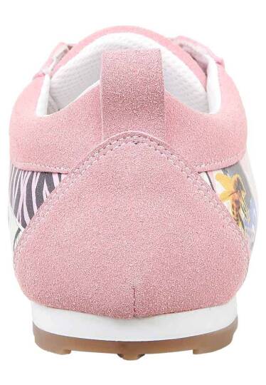 Women Vegan Leather Pink Sneakers - Minimal Crisis - 8