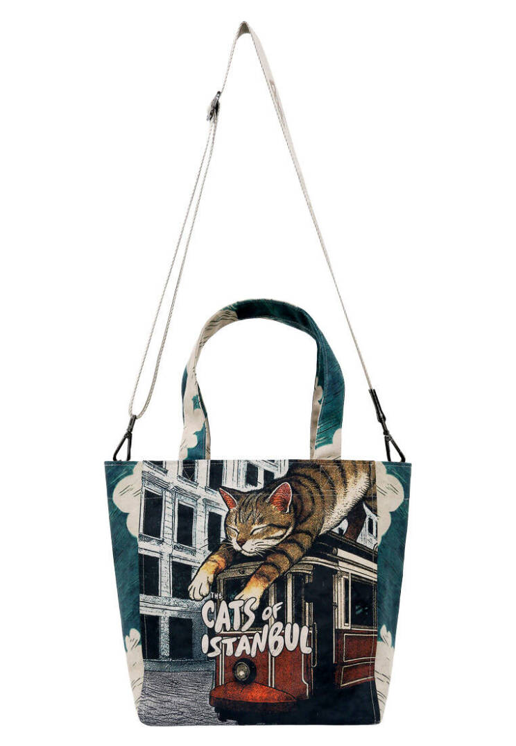 Women Vegan Leather Turquoise Large Tote Bag - Tram Nap - 3
